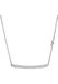 Emporio Armani Dameshalsketting van sterling zilver met karabijnsluiting, Metaal, Geen edelsteen