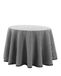 Martina Home Ribera Rok voor tafelligstoel, parel, rond, 80 stuks