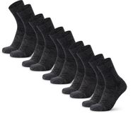 DANISH ENDURANCE Wandelsokken - Lichte Merino Wol Sokken met Blaarbescherming - Unisex - 5 Paar - Maat 39-42