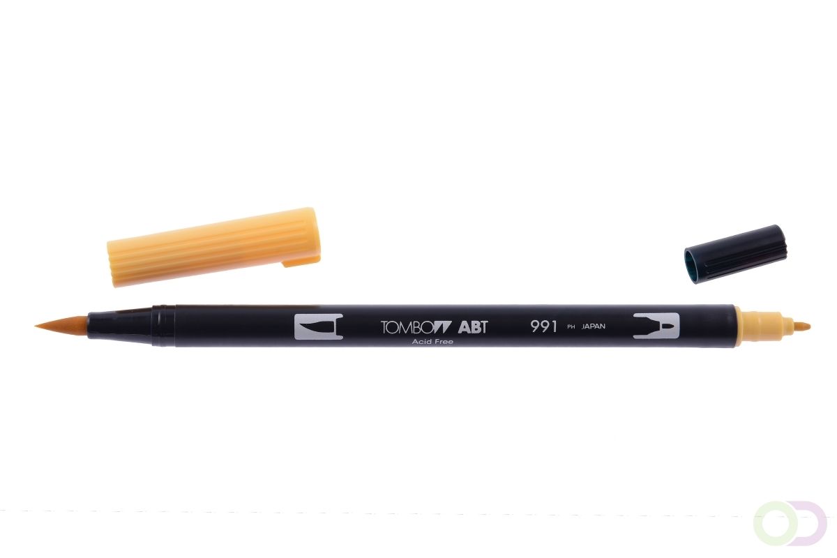 Tombow ABT Dual Brush Pen Light ochre - 4901991902280
