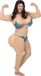 Finidi Bikini babe kostuum unisex