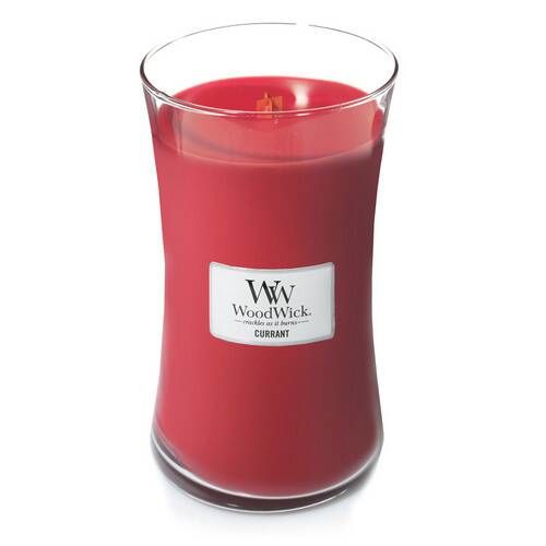 Woodwick Yankee Candle Currant Scented Candle - Red - 178mm