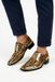 Thetru B.V. Herenschoenen - Foute Party - Panter Schoenen - Metallic Goud - Maat 42