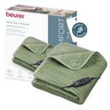 Beurer elektrische bovendeken Waffle Sage Green