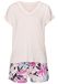 LASCANA Korte pyjama lichtblauw / pink / pastelroze / zwart