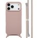 imoshion Siliconen hoesje met koord voor de Apple iPhone 18 Pro Max / 17 Pro Max - Sand Pink