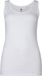 WE Fashion Dames organic cotton singlet - Wit - Maat L