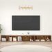 MAISON CHIC Ensemble Meuble Tv 3 Pcs-banc Tv-meuble Télé Bois Ancien 37 X 35 X 107 Cm