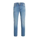 JACK & JONES PLUS SIZE JJIMIKE Plus Size Tapered Fit Jeans - 783 Blue Denim