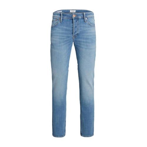 JACK & JONES PLUS SIZE JJIMIKE Plus Size Tapered Fit Jeans - 783 Blue Denim