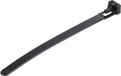 StarTech 120 mm Zwarte Herbruikbare Kabelbinders 100 stuks