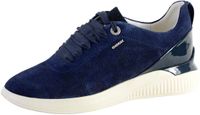 GEOX D Theragon-sportschoenen Blauw Leer Rubber Vrouwen Maat 37