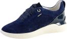 GEOX D Theragon-sportschoenen Blauw Leer Rubber Vrouwen Maat 37