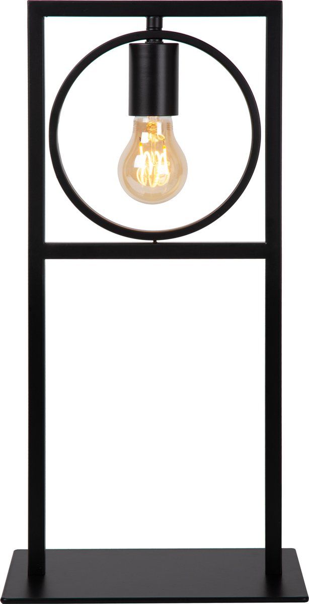 Lucide SUUS Tafellamp - Zwart - Metaal - E27 - 2023