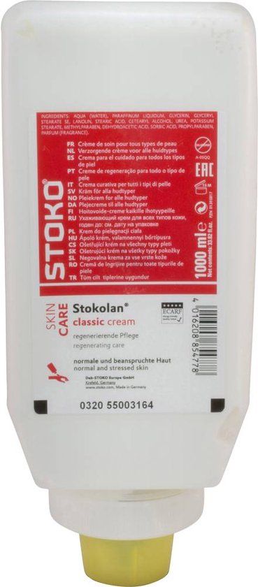 SC Johnson Professional Stokolan Classic Verzorgende crème - 1000 ml
