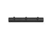 Allsarp 1898 Patère 3 boutons Bouleau peint noir