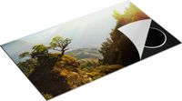 Chefcare Inductie Beschermer Bos in de Bergen met Zonneschijn - Multicolor - 89,6x51,6 cm
