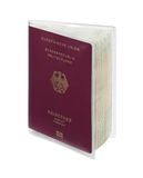 Durable 214319 Beschermhoes voor internationale paspoorten, 10 stuks, transparant