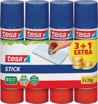 Tesa Lijmstift STICK eco 20g, 3 + 1 GRATIS