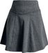 R.E.D. by EMP Grijze Rok met Elastische Tailleband - Dames - XXL