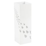 King Home Lunchbox Quadro White Drops, 16 x 16 x 49 cm