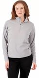 Trespass Dames Fleecejas/Fleecepullover Meadows - Dames Fleece At100 Platinum - Grijs - XL