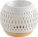Zen Arôma Geurbrander - aromabrander - wit - keramiek - Treillis
