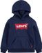Levi's Kids Batwing Screenprint Hoodie Blauw 24 Maanden Jongens