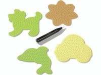 KnorrPrandell Smeltende Kralen Template Set Dieren, Veelkleurig