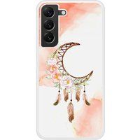 Samsung Galaxy S22 Dreamcatcher lune Verstevigd hoesje met sublimatie bedrukking