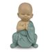 Zen'Light Standbeeld Boeddha Bonze Iconic -GongFu 1- Baby Boeddha Symbolic - Vredige en vrolijke stemming - Zen Decoratie - H 13 cm