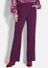 Goldner Jerseybroek Wijde stoffen broek VERA met plooien