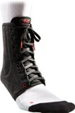 McDavid 199 R Enkelbrace Met vetersluiting en baleinen Zwart Small