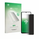 upscreen Privacy Screenprotector voor Lava Shark 2 - Folie Beschermfolie Blauwlichtfilter