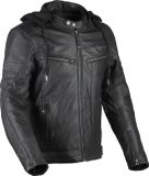 DIFI Detroit 3 Motorleren jas - Zwart - Maat 58