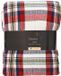 Kaemingk Plaid de Noël à carreaux multicolore 130 x 170 cm - Polyester