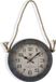 bigbuy Home Versa Wandklok Hars Grijs/Wit 27.7 cm
