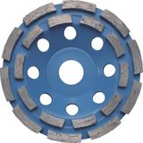 Rotec Komschijf Blue Line dubbel rijig 100 / 22,23