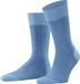 FALKE Fine Shadow gedessineerd katoen sokken heren blauw - maat 45-46