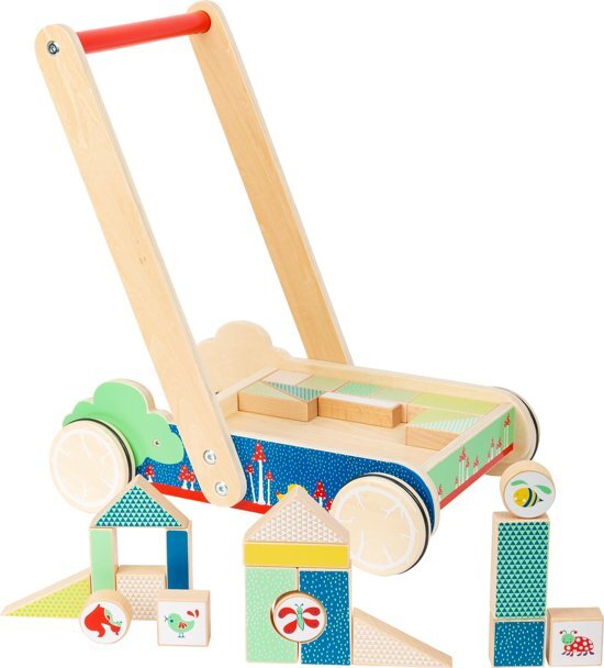 Small foot company Small Foot Houten Loopwagen Move It! Junior 28-delig