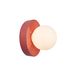 ELEMENTS LIGHTING Applique murale Alicia Rose Verre opalin