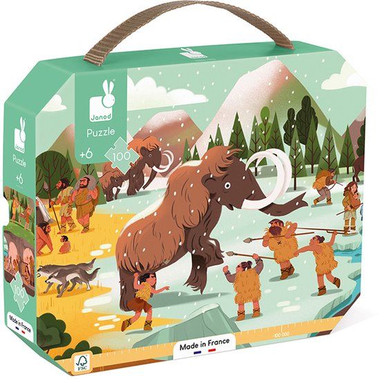 Janod - Puzzel - Prehistorie (Panorama)