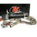 Kit Turbo Pot d'échappement 2-en-1 Quad Yamaha YFM 660R Raptor
