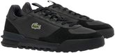 Lacoste Slam Break Leren Sneakers Heren Zwart Maat 44.5