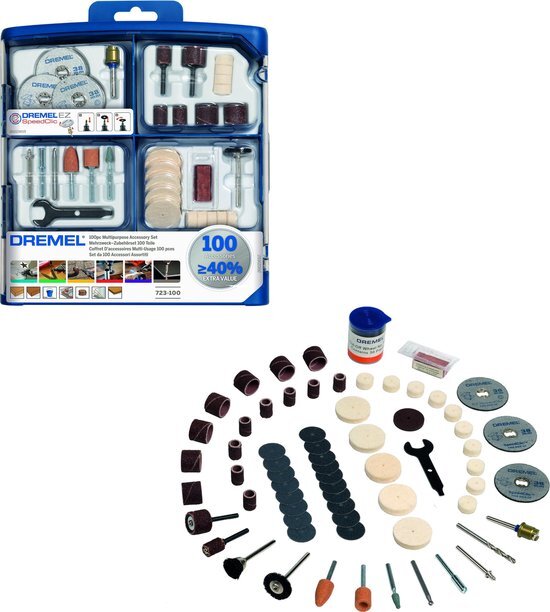 Dremel 100-delige multifunctionele accessoireset