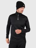 Brunotti Heros Snow Fleece Heren - Black - Fleece Vest - XXXL