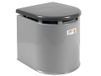 Giganplast 8002942017155 chemisch toilet voor camper, grijs