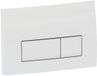 Geberit Delta50 Panneau de commande - Acier inoxydable - Moderne - 5 ans de garantie