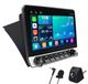 Awesafe VW T5 Multivan Transporter 2008-2015 2 DIN Radio Linux System CarPlay Android Auto Plug & Play mit Rückfahrkamera & Mikrofon