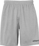 Uhlsport Center Basic Short Kinderen - Donkergrijs Gemeleerd / Zwart